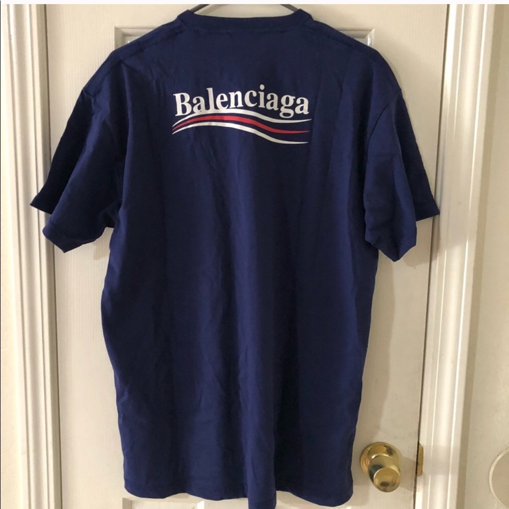 Authentic Balenciaga Campaign Logo T-shirt
